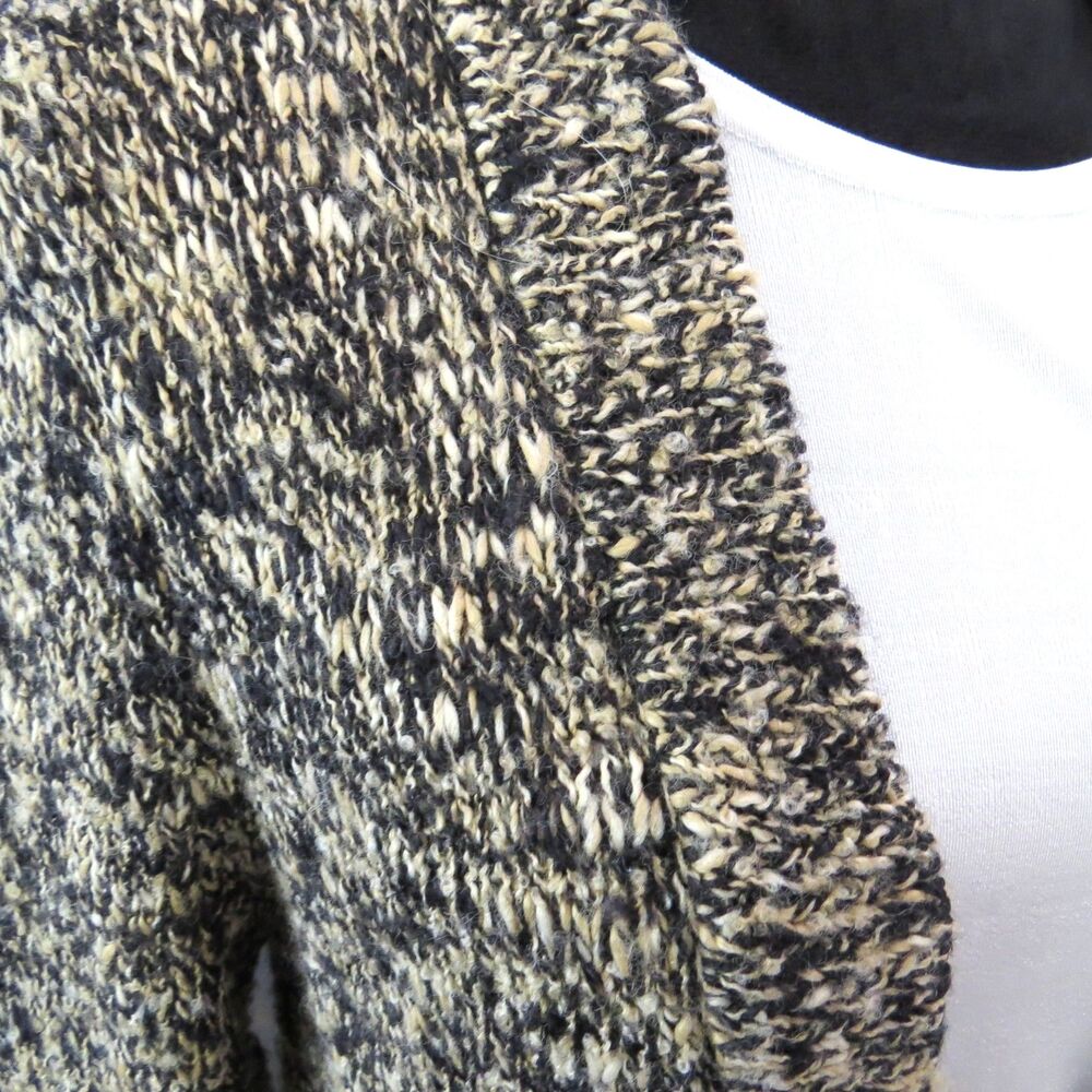 Dress Barn Women's Marled Long Cardigan Wool blend brown/tan Large EUC - Picture 4 of 9